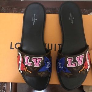 Louis Vuitton sandals , size 37 ..... excellent condition